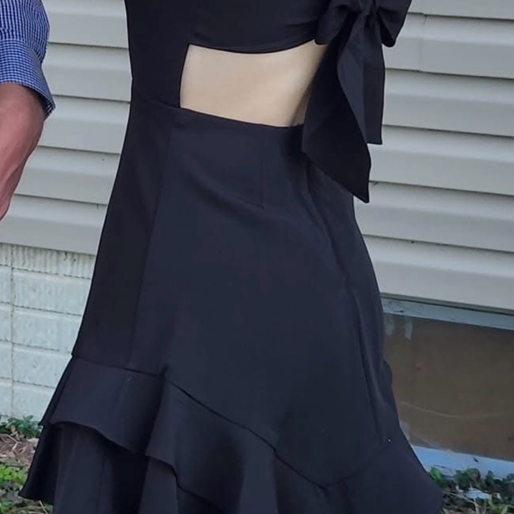 Elegant Black Women's Hoco Dress